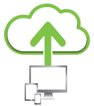 Automatically back up documents, photos, video and even programs to secure online servers.